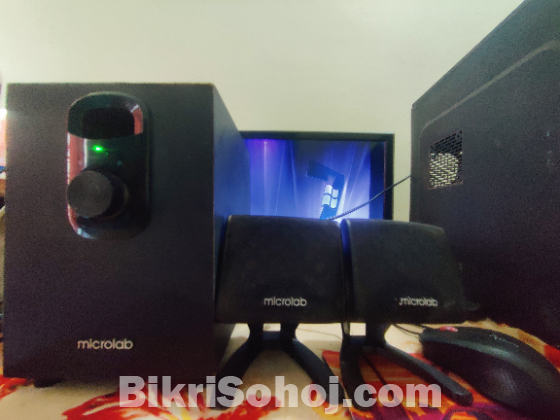 PC,Moniotor,Speaker sell Hobe...